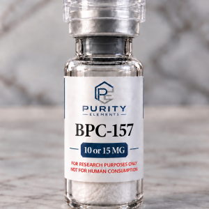 BPC-157 vial label illustration
