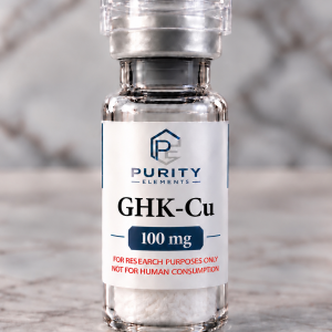 GHK-Cu vial label illustration