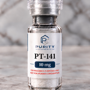 PT-141 vial label illustration