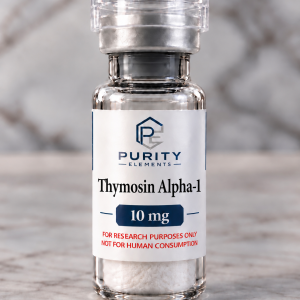 Thymosin Alpha-1 vial label illustration